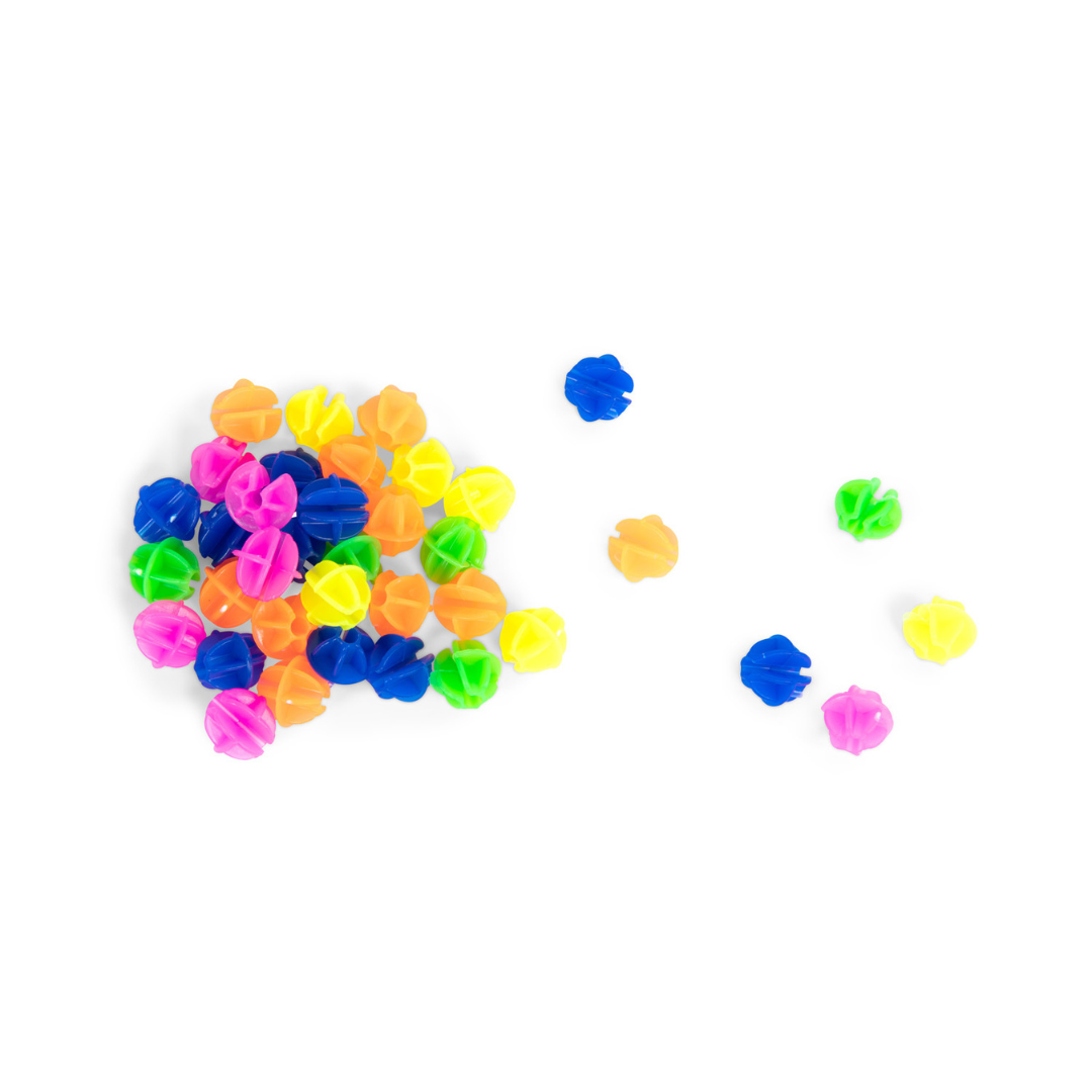 Kids Bicycle Neon Spoke Beads | Rounds