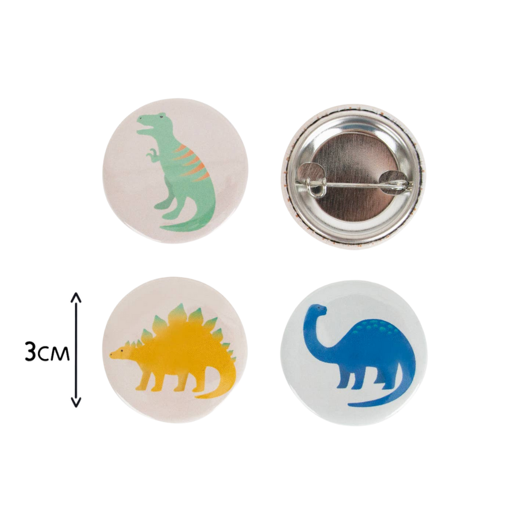 Dinosaur Badge for Kids