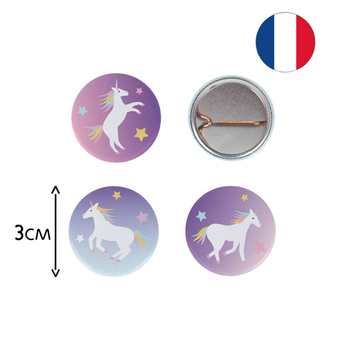 Unicorn Badge for Kids