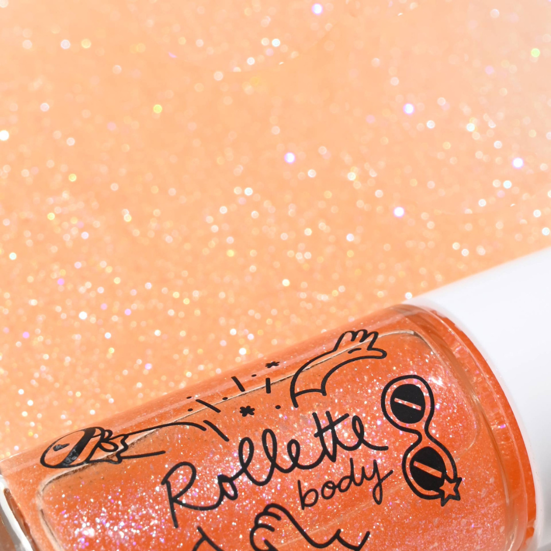 Nailmatic Body Glitter Rollette 20 ml | Peach