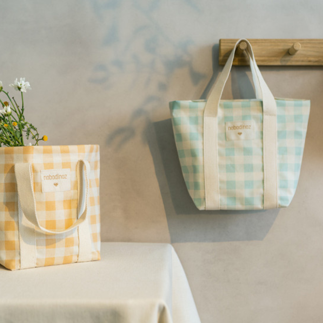 Sunshine Mini Tote Bag | Opaline Vichy