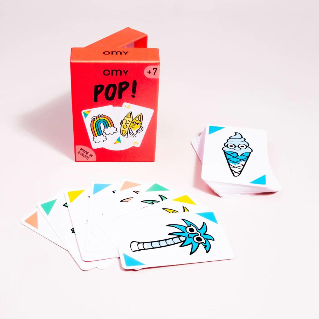 Pop Card Game for Kids