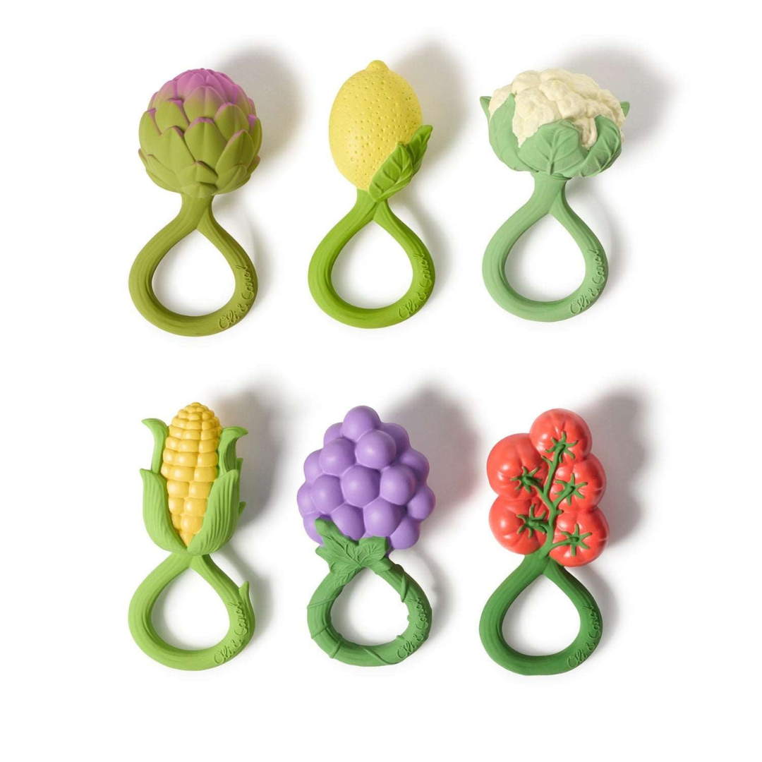 Grape Rattle Toy