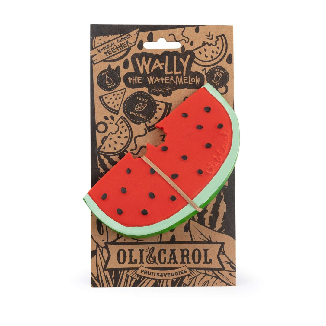 Wally the Watermelon Baby Teether & Bath Toy