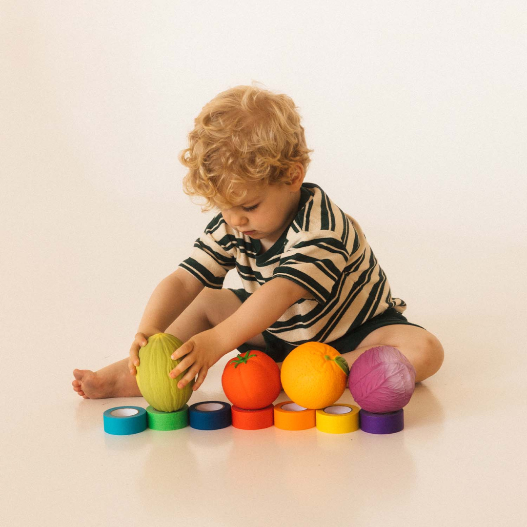 Orange Baby Sensory Ball