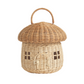 Olli Ella Rattan Mushroom Basket Natural