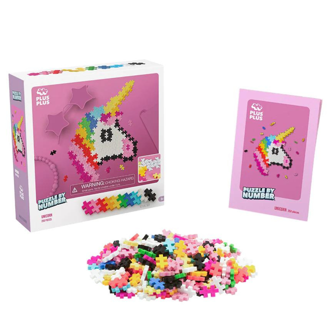 Unicorn Puzzle By Number by Plus-Plus