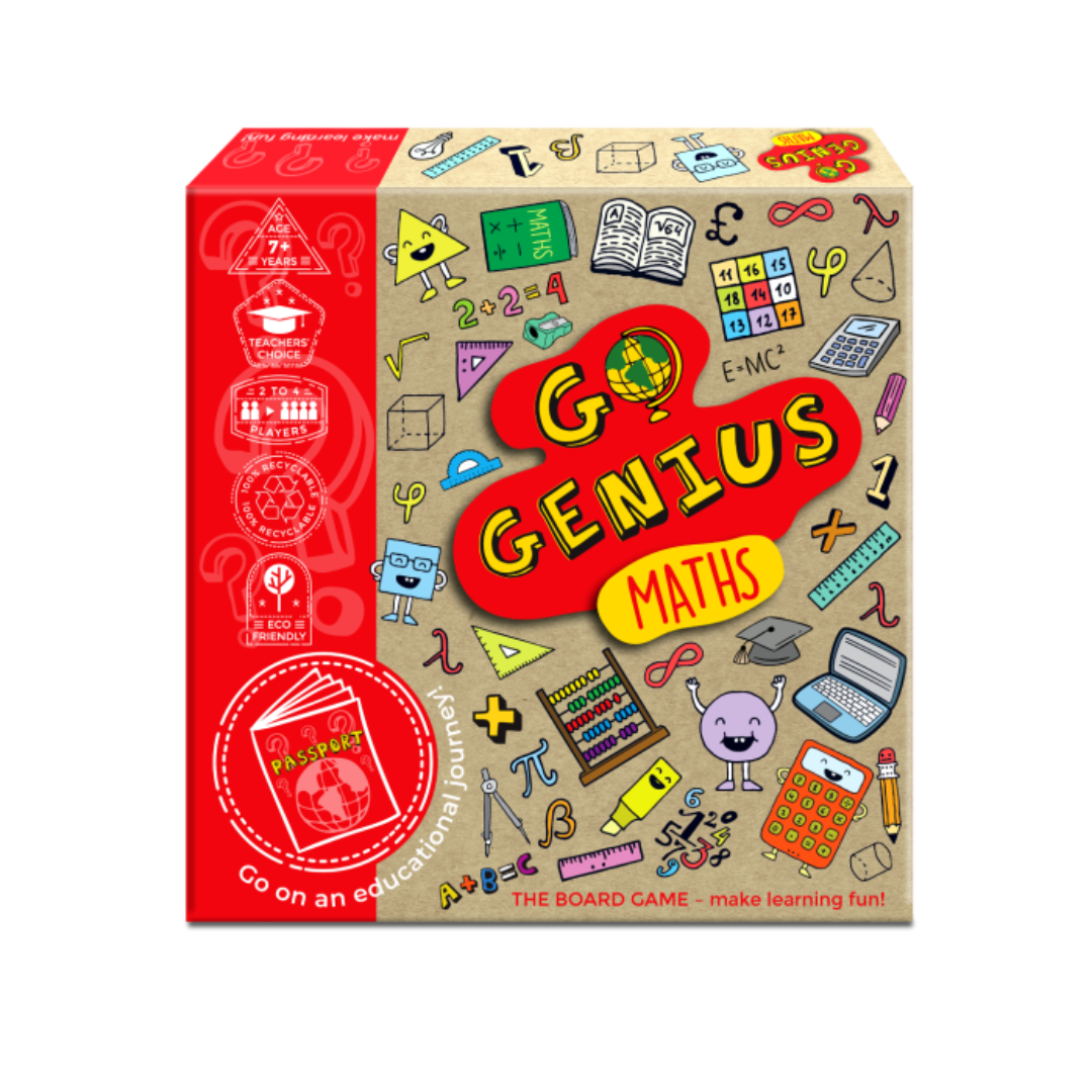 Go Genius Maths Educational Board Game