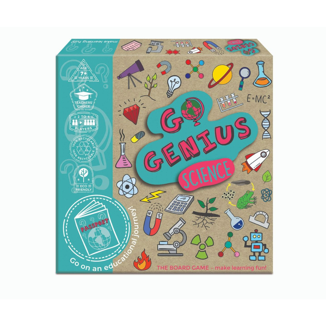 Go Genius Science Educational Board Game