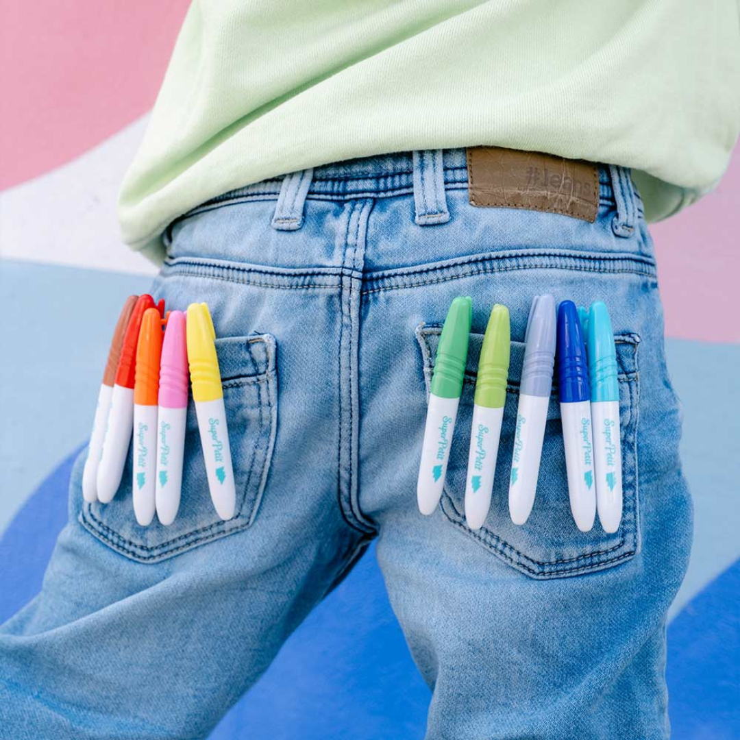 10 Dry Wipe Erasable Markers for Kids