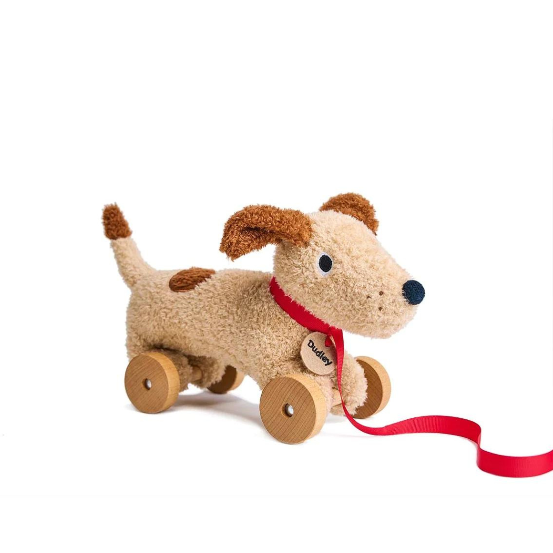 Dudley Pull Along Dog Toy