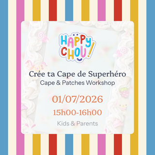 Capes & Patch Workshop - Wednesday 1 July 2026