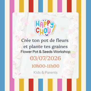 Flower Pot & Seeds Workshop - Friday 3 July 2026