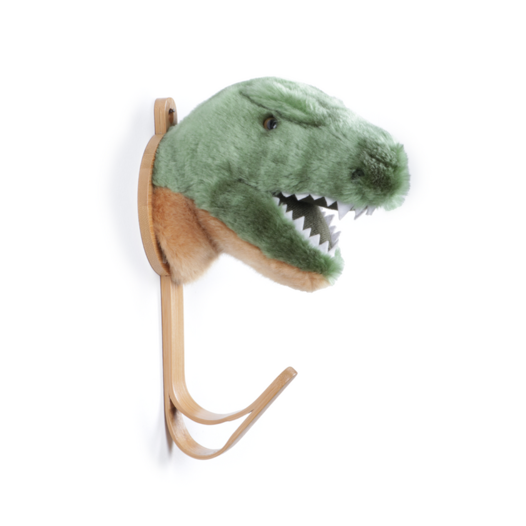Wild & Soft Small Head Coat Hanger Dinosaur