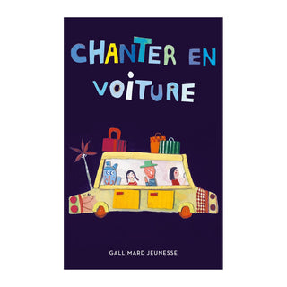 Screen-free French-language audio card for kids with songs to sing along to, Yoto Chanter en voiture for Yoto Player and Yoto Mini, quiet time and travel listening, ages 3 plus