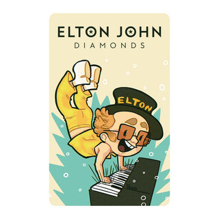 Screen-free audio card for kids with songs to sing along to, Yoto Elton John Diamonds for Yoto Player and Yoto Mini, quiet time and travel listening, ages 3 plus