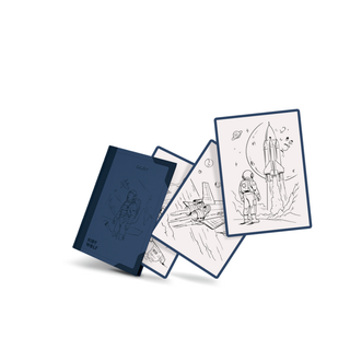 K-Draw-Pad Drawing Refill Pack Galaxy