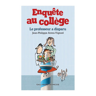 Screen-free French-language audio card for kids with stories and sound effects, Yoto Le professeur a disparu (Enquête au collège) for Yoto Player and Yoto Mini, ages 3 plus