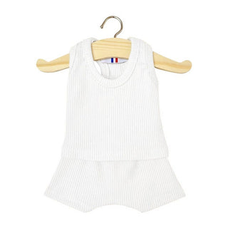 Doll accessory for Gordis dolls, Minikane Doll Undergarments Boy Marcel White, made in France for doll dressing and pretend play, ages 2 plus