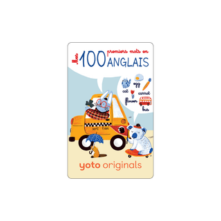Mes 100 premiers mots en anglais Yoto Card