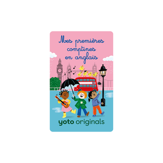 Ma première carte Yoto des comptines anglaises