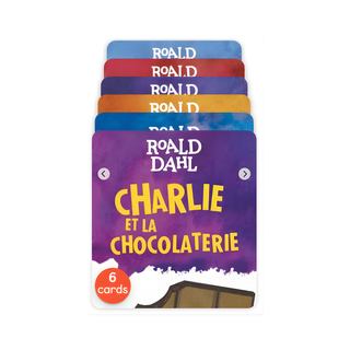 Roald Dahl Collection Faribolesque set of 6 French Yoto audio cards for children aged 6 to 8