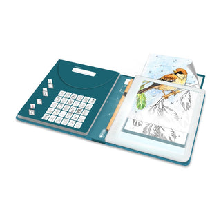 Light-up drawing tablet for kids with luminous pen, Kidywolf Luminous Drawing Tablet Animals, glow drawings that fade and refresh for endless sketching, ages 3 plus