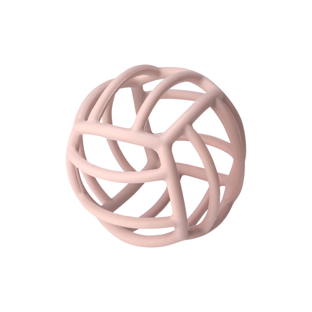 Soft Squidgy Silicone Balls for Babies Pink