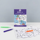 Fun Colouring Craft for Kids World Map Pocket Book