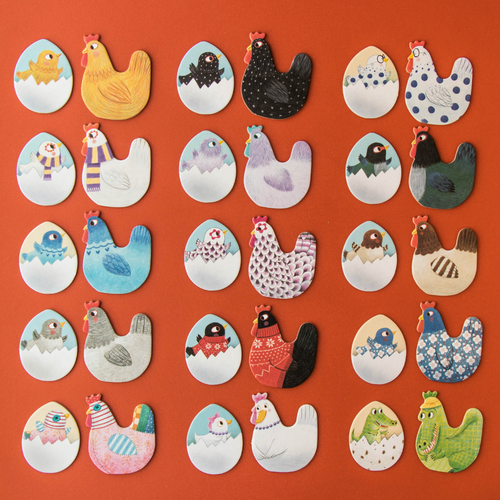 Chick and Chickens Educational Game