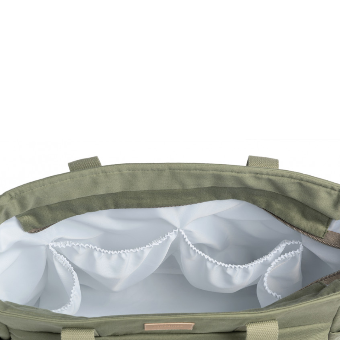 Baby On-the-go Waterproof Changing Bag - Olive Green