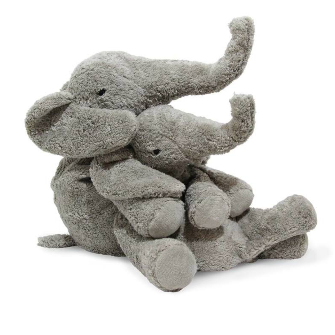 Small Cuddly Elephant: Eco-Friendly Soft Toy and Heating Pillow