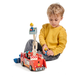 Wooden Fire Engine for Kids