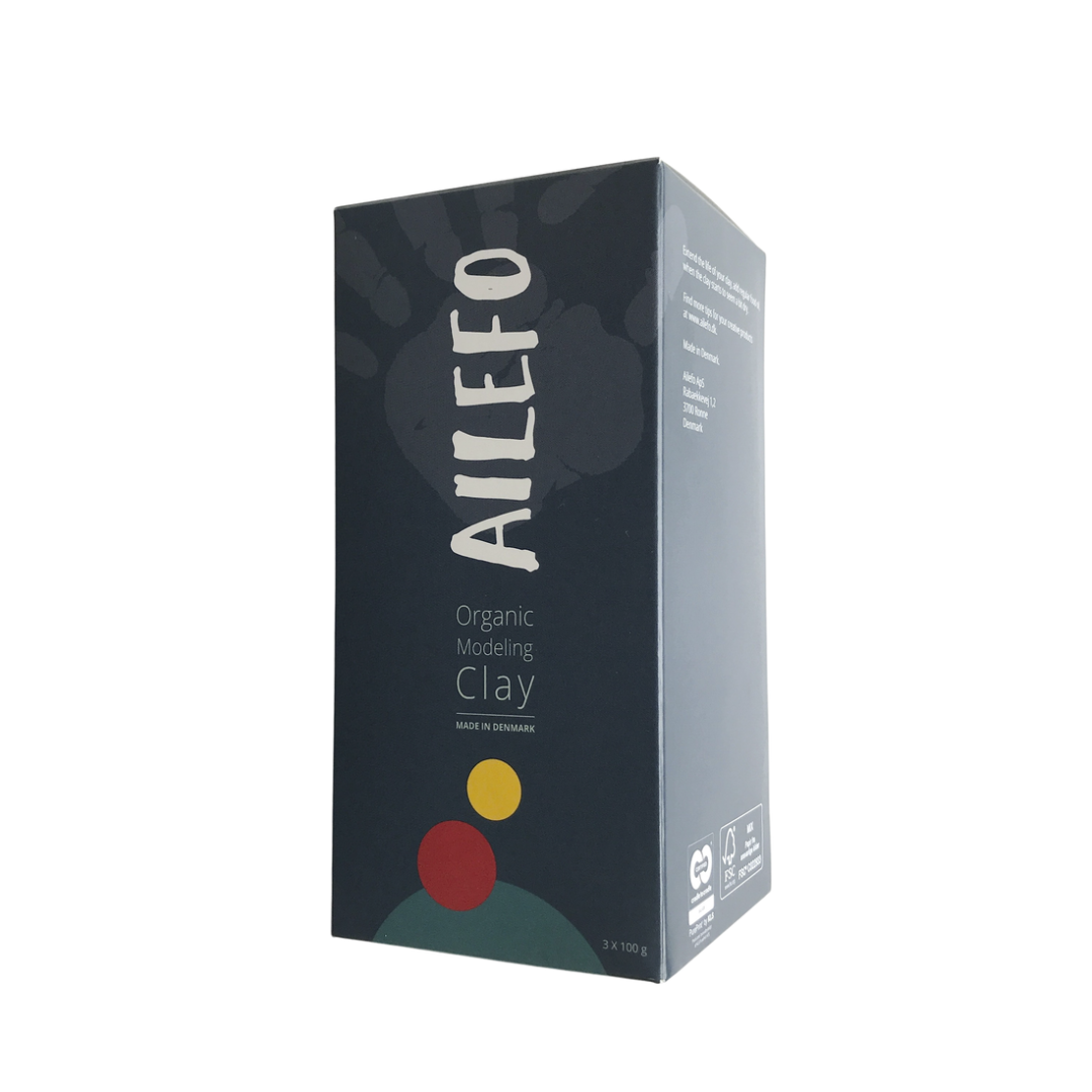Organic Modelling Clay Primary colours Mini box