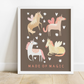 Made of Magic Unicorn Print - A3