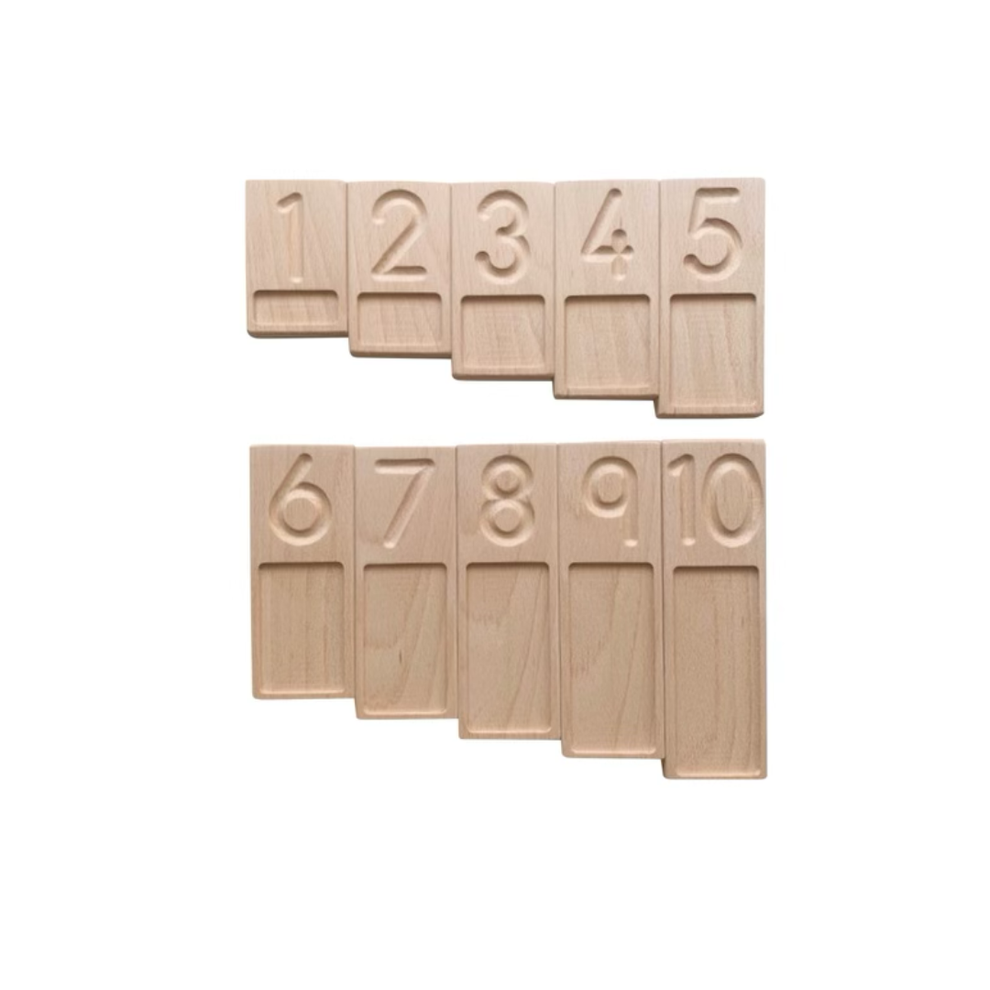 Number Counting Trays
