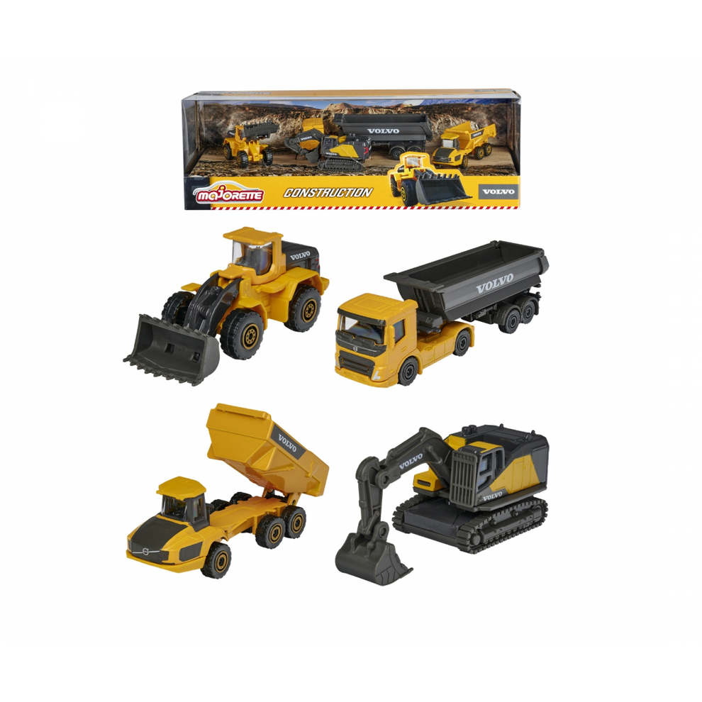 Volvo construction 4 pieces Giftpack