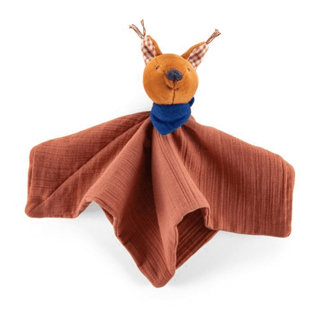 Squirrel Muslin Cuddly - Pomme des Bois