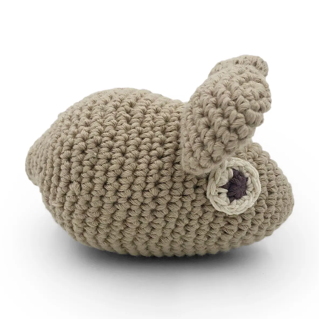 Elyse Grey Mouse Rattle