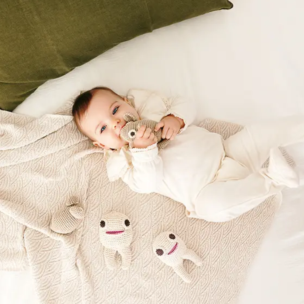 Elyse Grey Mouse Rattle