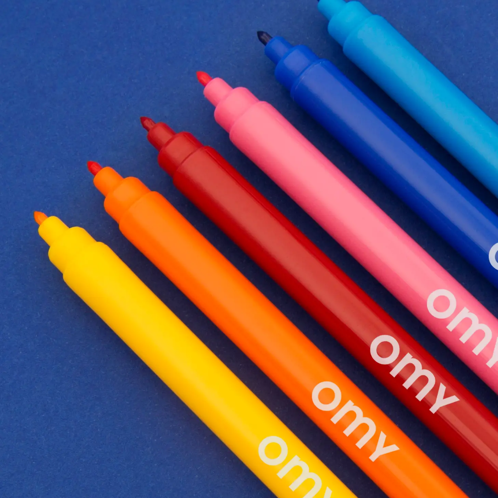 16 Felt Pens Ultra Washable