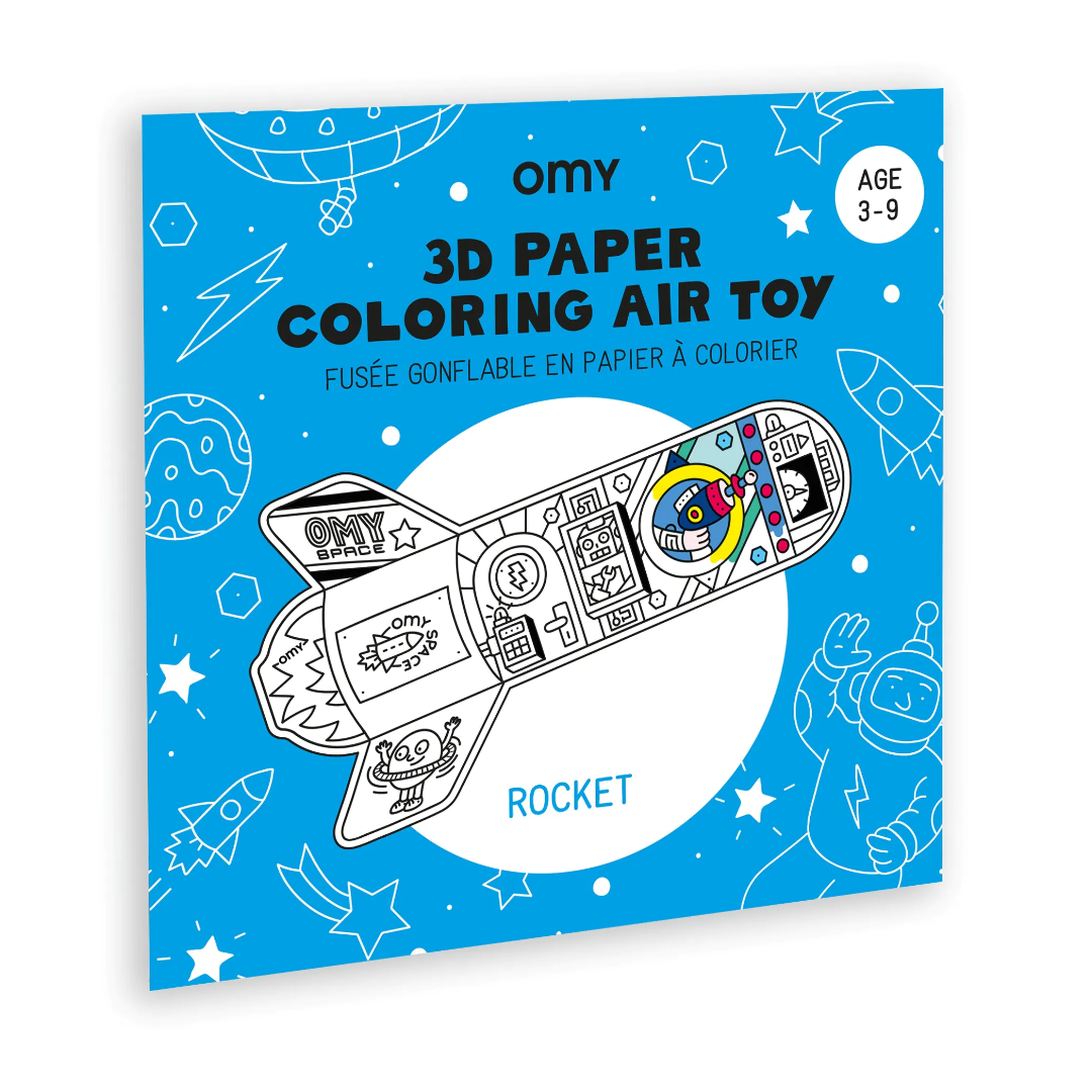 3D Air Toy Rocket