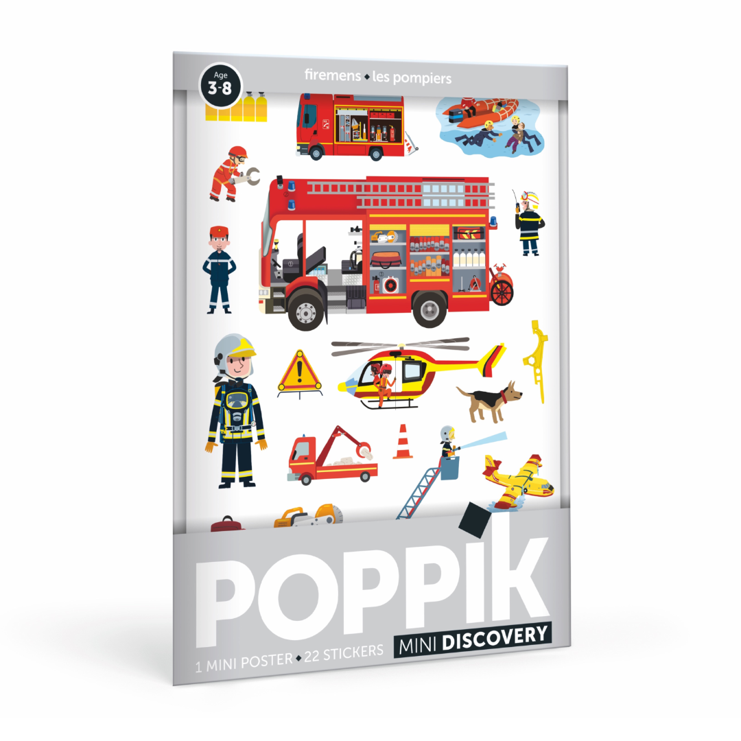 Mini Discovery Poster Firemen