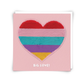 Heart Greetings Card with Reusable Reversible Sequin Patch