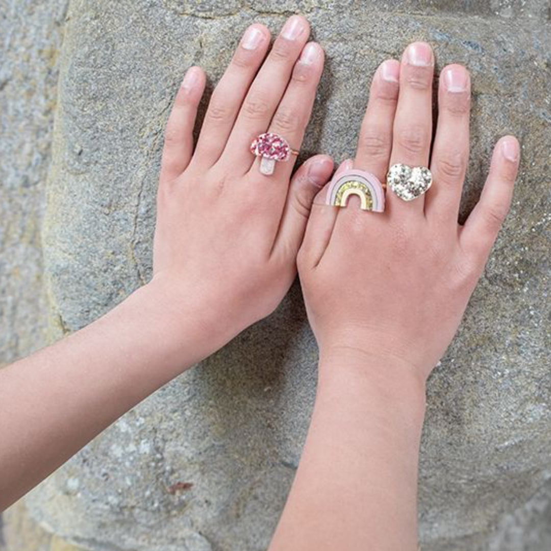 Magical Rainbow Ring Set