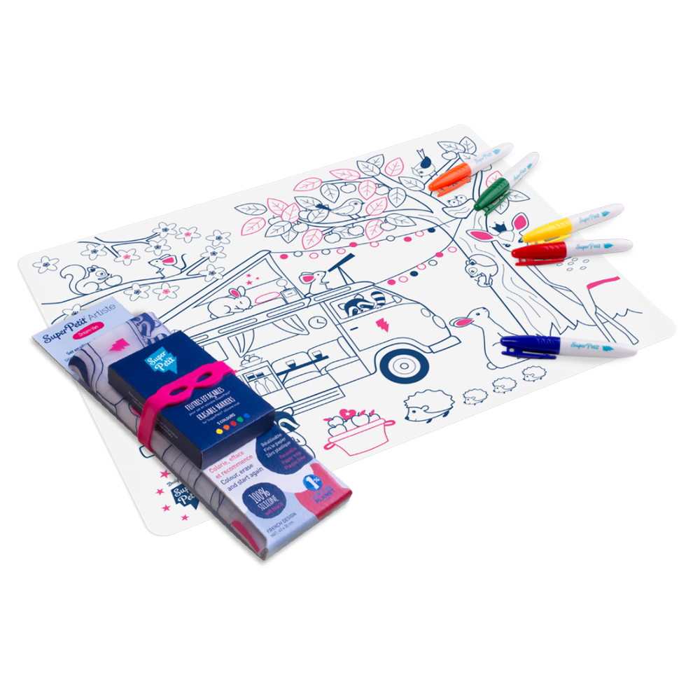 SuperPetit Dream Van Placemat