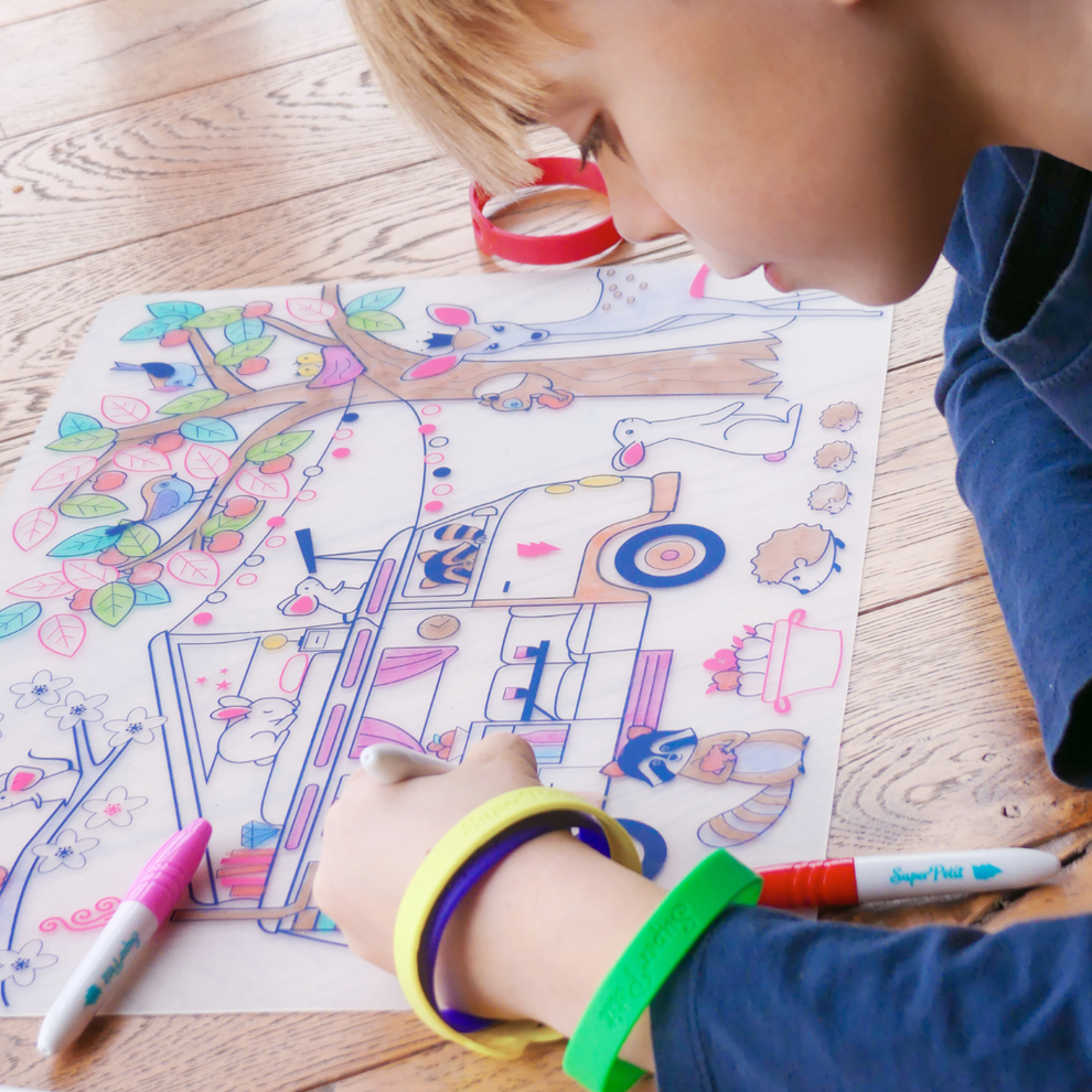 SuperPetit Dream Van Placemat