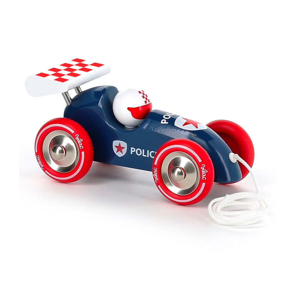Police Pull Along Racing Car